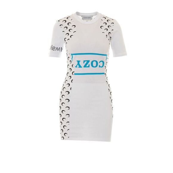 MARINE SERRE Dresses & Skirts - Marine Serre Women Midi Printed Dress